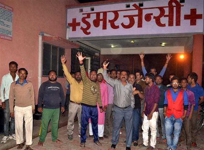 Following the uproar in the district hospital emergency lockout