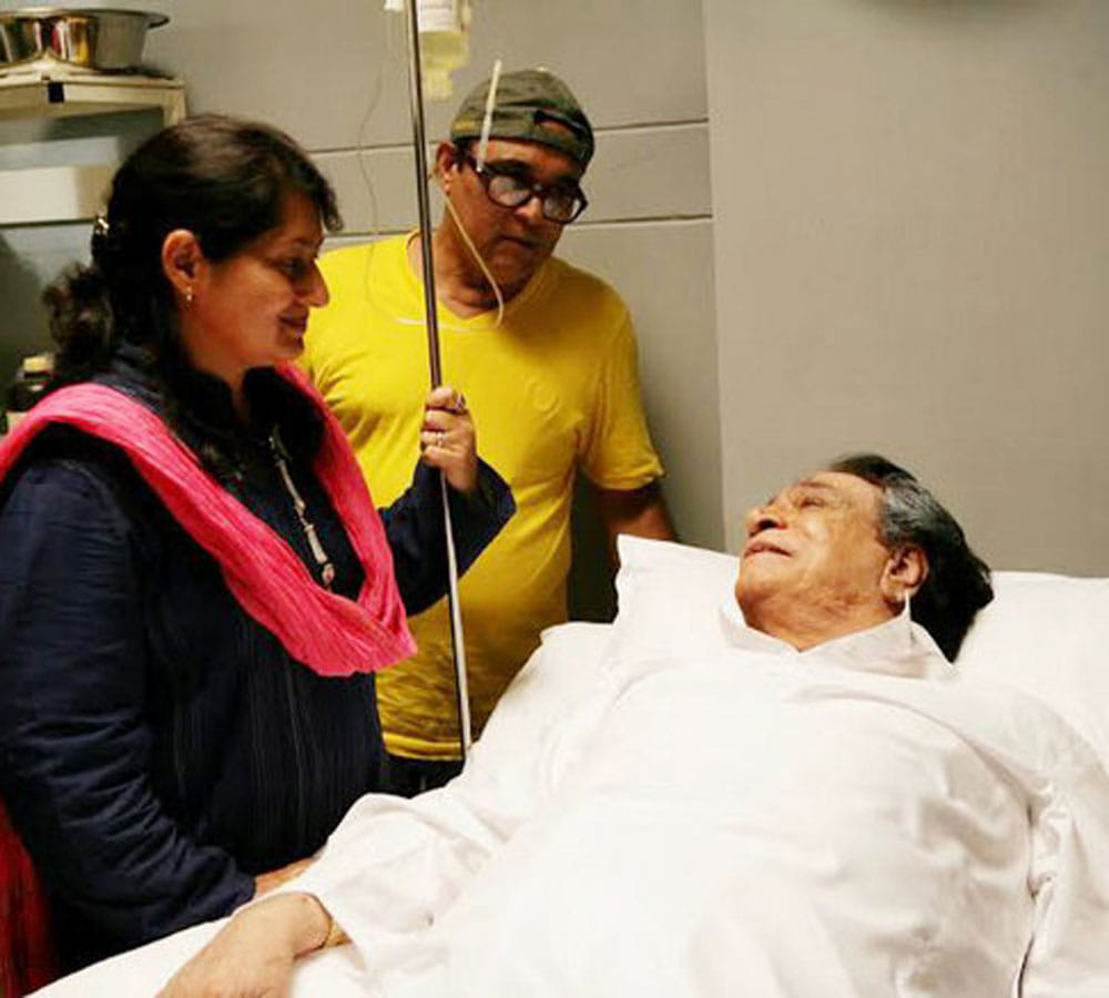 kader khan now sick and family leaves him