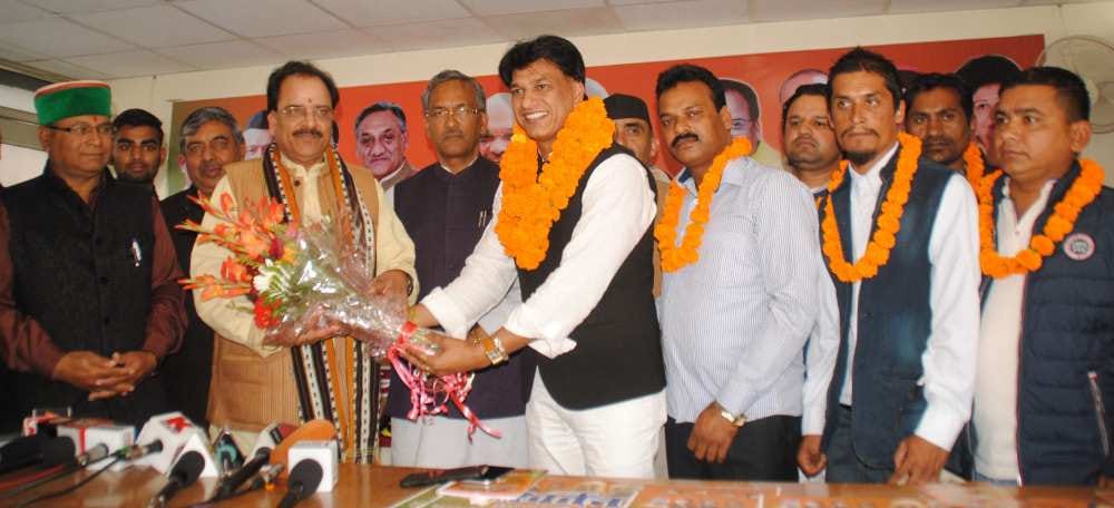 congress leader Khajanchand joins BJP