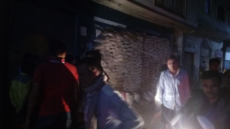 Late night robbery resembled salt