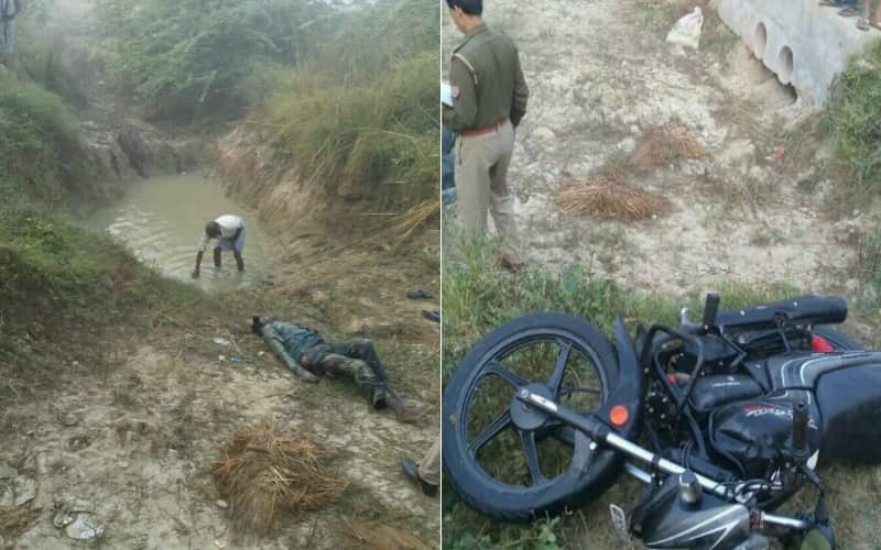 deadbody found in lucknow mohanalganj area