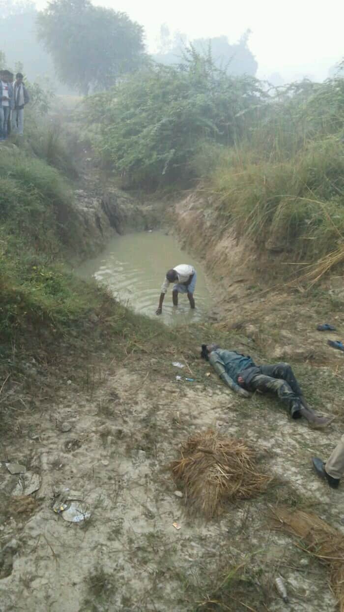 deadbody found in lucknow mohanalganj area