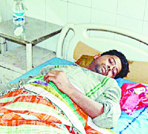 Health deteriorated prisoner hospitalized