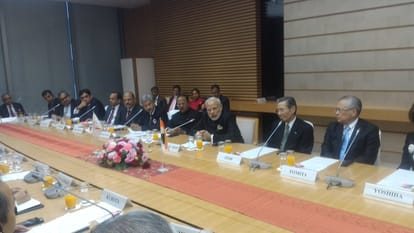 pm modi will meet today Shinzo Abe