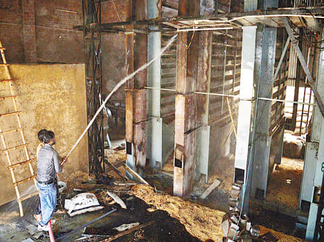 The loss of 18 million rice mill warehouse fire