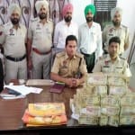 आढ़ती की गाड़ी से एक करोड़ रुपये बरामद