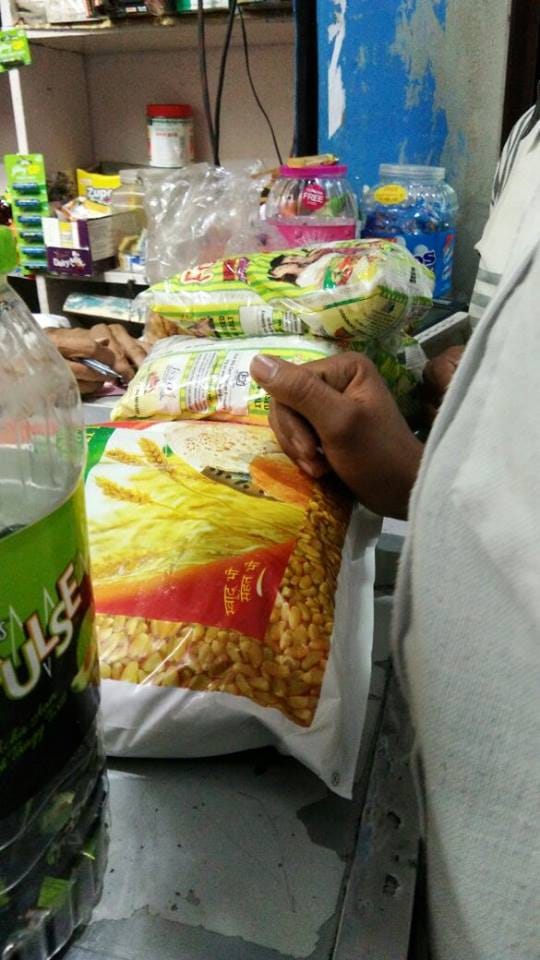 people throng shops to buy salt and aata after price rise rumour