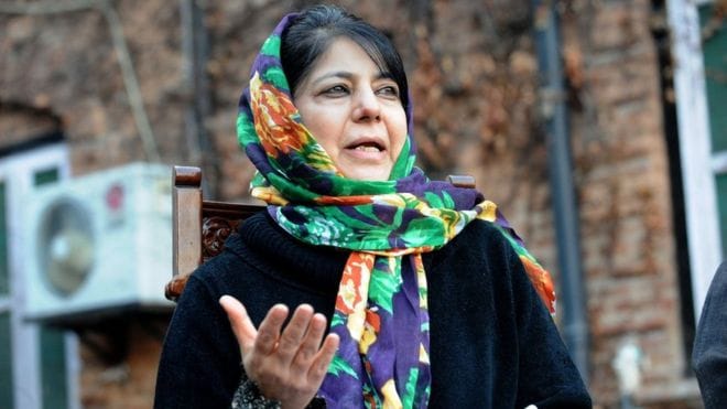 mehbooba emphasized on bringing truth of kashmir in front of india 