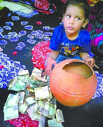 Came in handy piggy bank