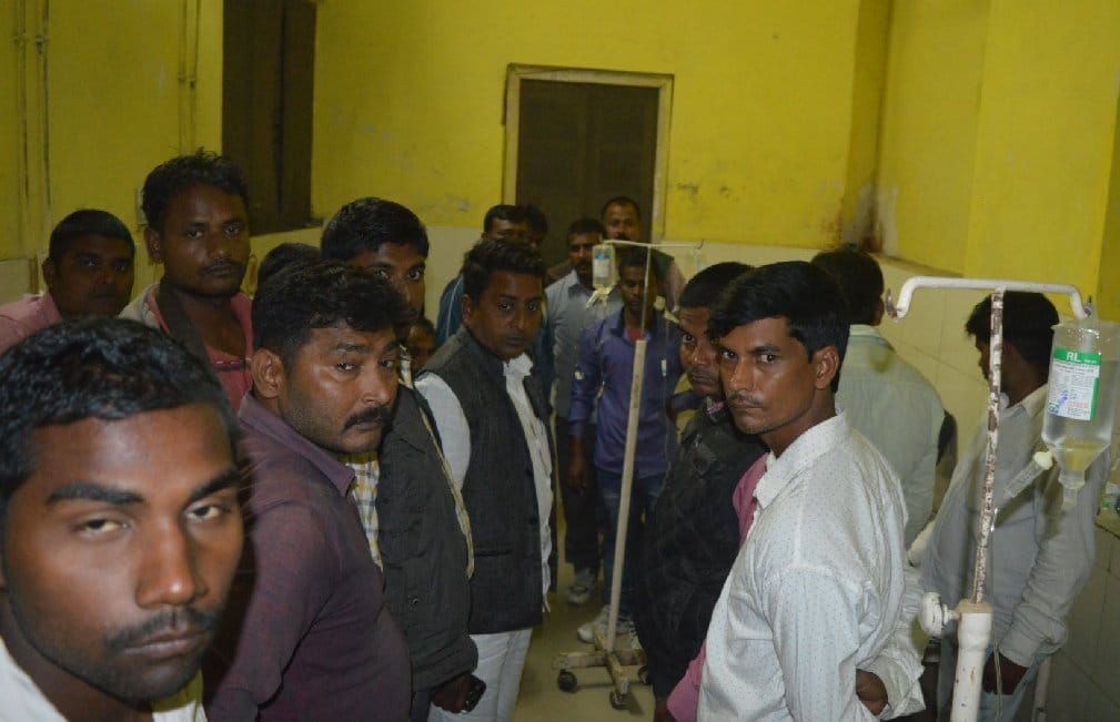 Fired, five injured