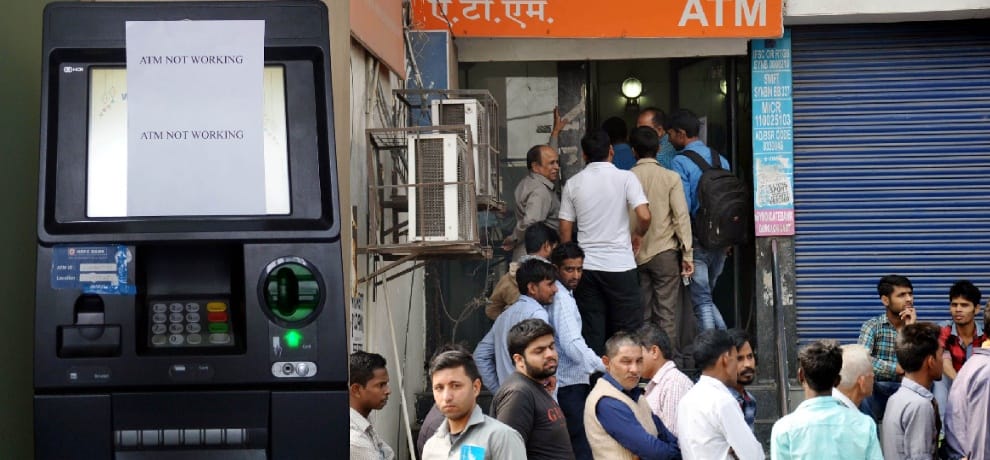 due to currency dispensar atm are not working, will take 10 more days to be normal