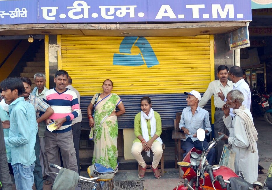 ATM also walked the other day, people upset