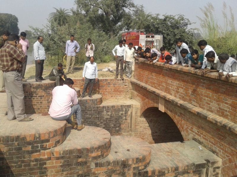 a man drown in canal in firojabad