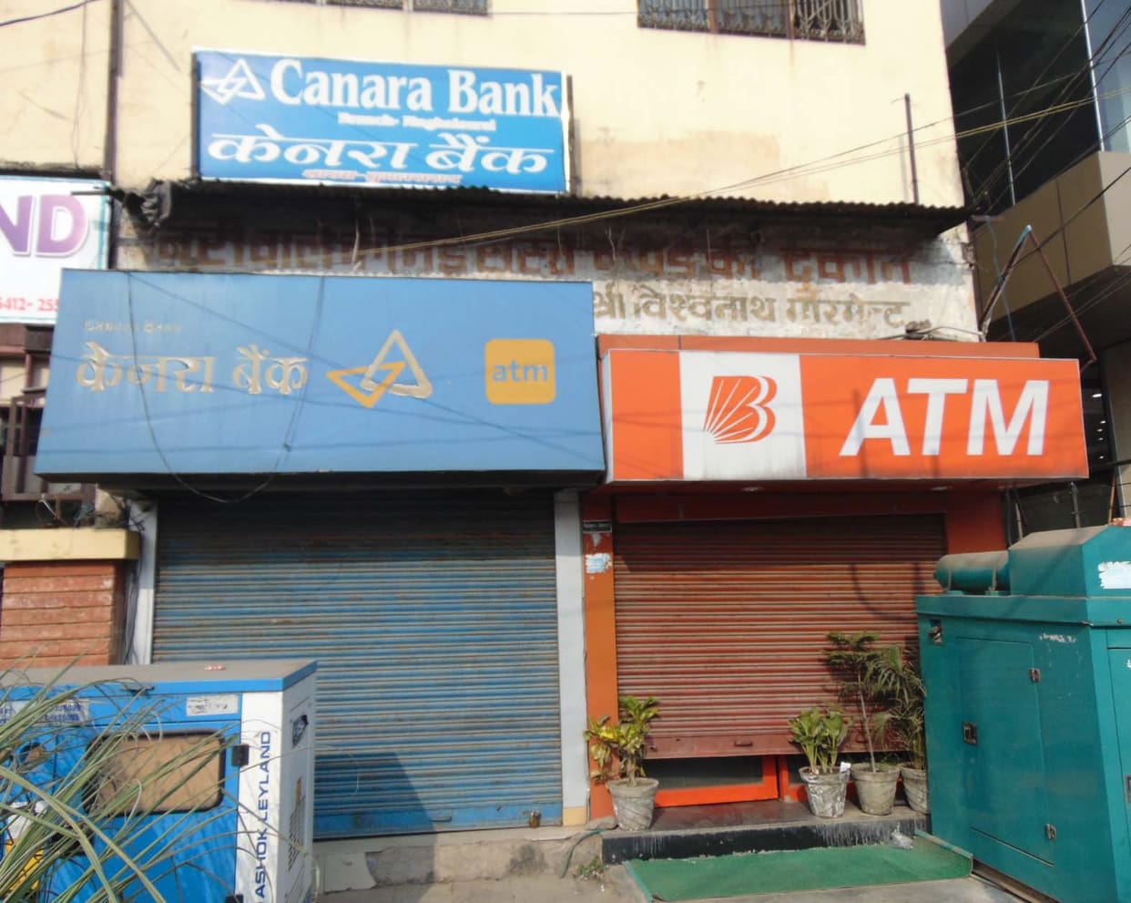 Most ATMs have also betrayed