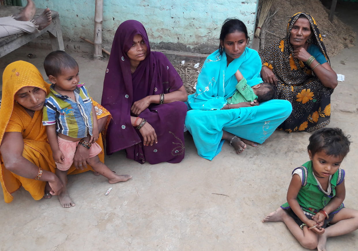 Dengue death of the mother and infant