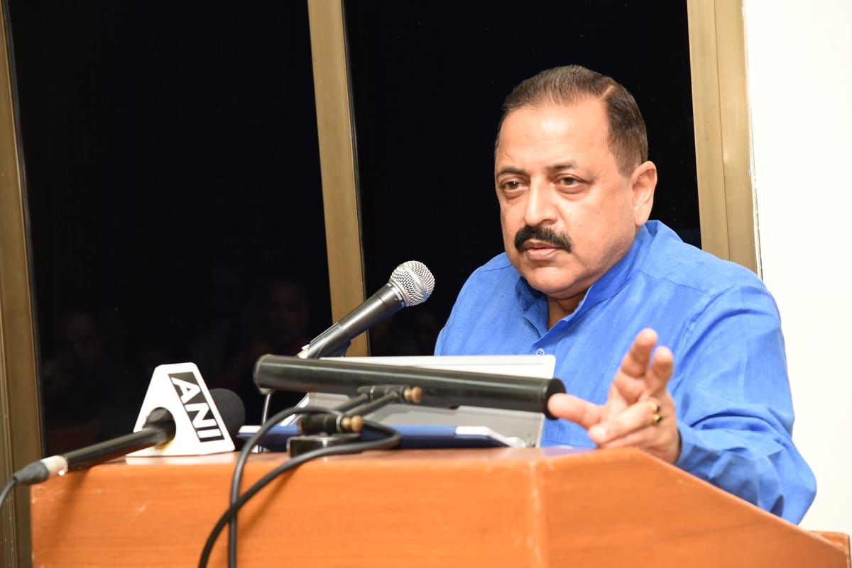 jitendra singh interacts with people