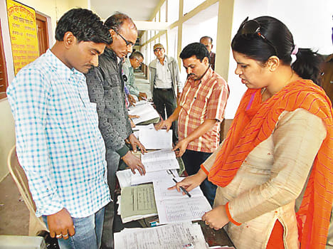 The inspection found deficiencies, BLO reprimand