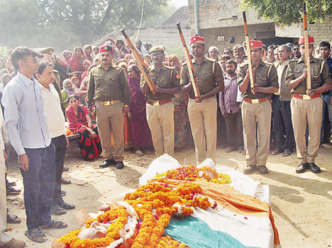 The final farewell to freedom fighter Ramsevak Schaan