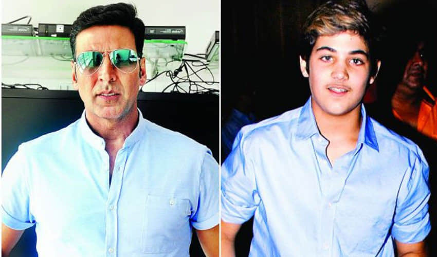 akshay kumar son aarav in a date with his girlfriend