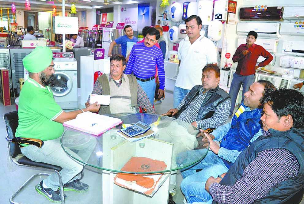 cheque and cards are being resorted to market