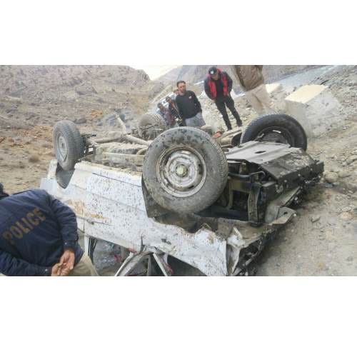 Five died in accident near keylong lahaul spiti himachal pradesh