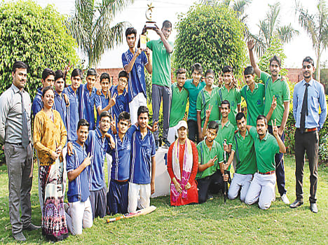 Inter House Cricket 'greenhouse' victorious