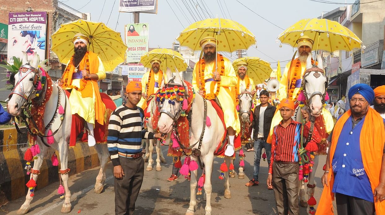 Nagar Kirtan out.