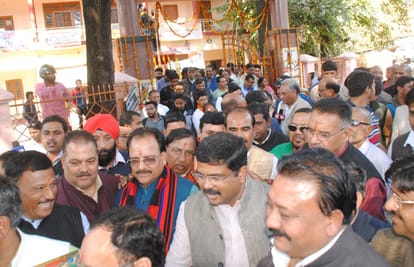 parivartan yatra rath in dehradun.
