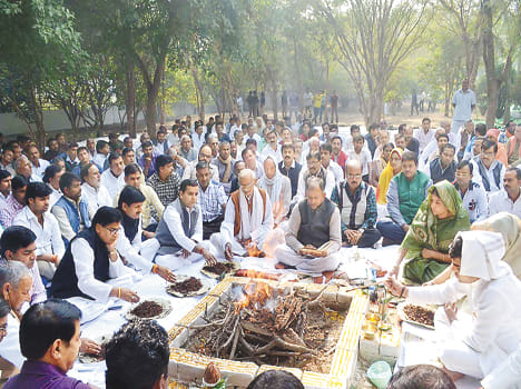 Saifai Festival tribute to the founder Ranvir