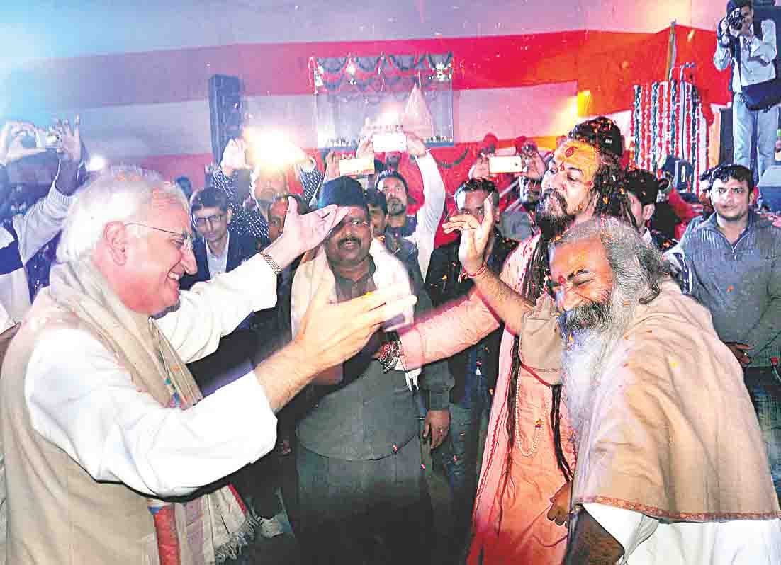 salman khurshid ne kiya dance