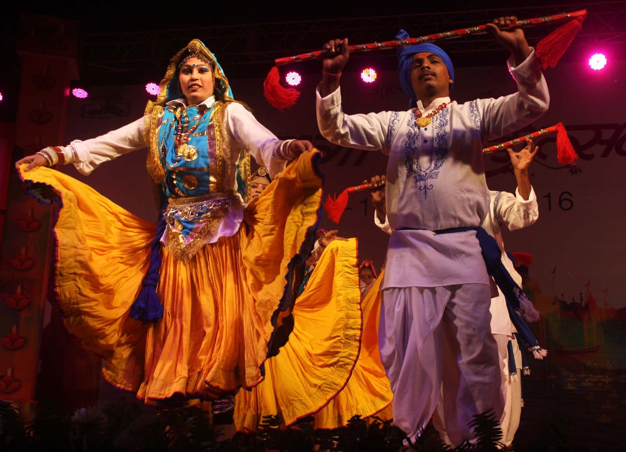 The second day of the Festival of the Ganges in Varanasi