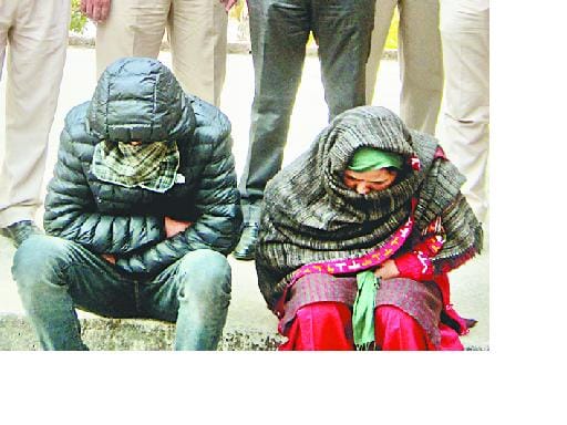 two relative arrested with charas 