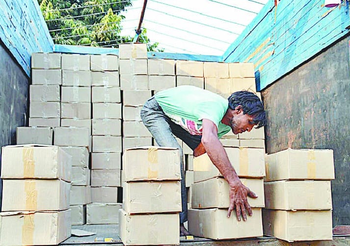 Police picked up the wine Rs 50 lakh