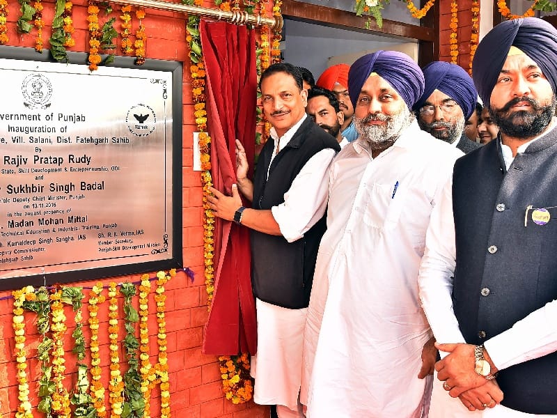 Punjab, skill center, acentral Skill Development Minister, Deputy Chief Minister, Fatehgarh Sahib