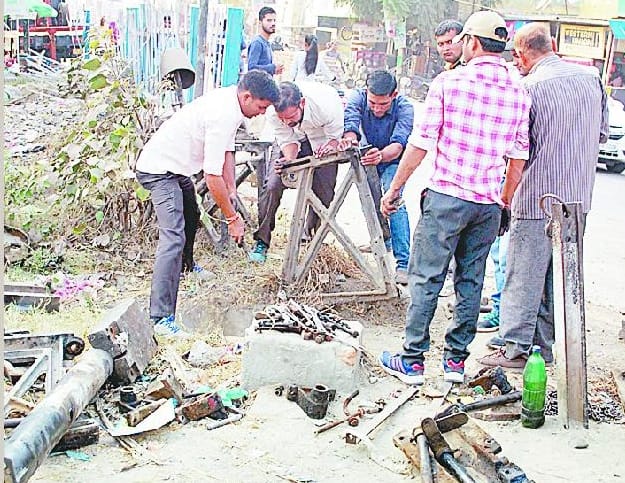 DCM broke the barrier of railway