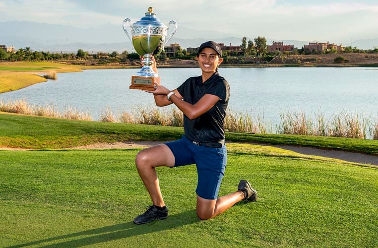 Aditi Ashok Becomes 1st Women to Win Hero Womens Indian Open