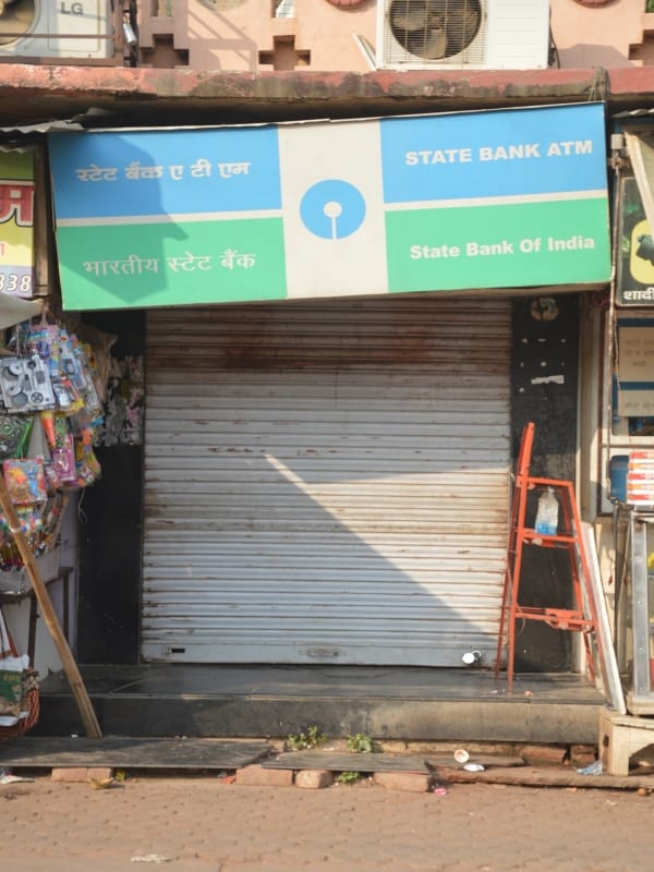 bank were closed on monday and atm were not working