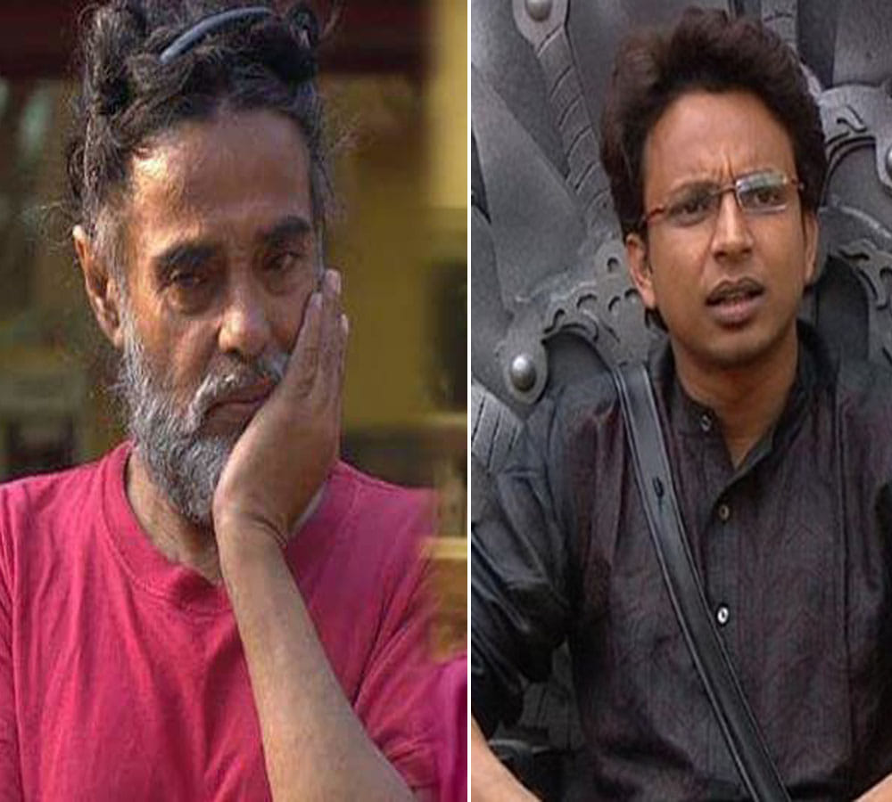 BIGG BOSS: Swami Om Ji cries as Naveen Prakash gets evicted