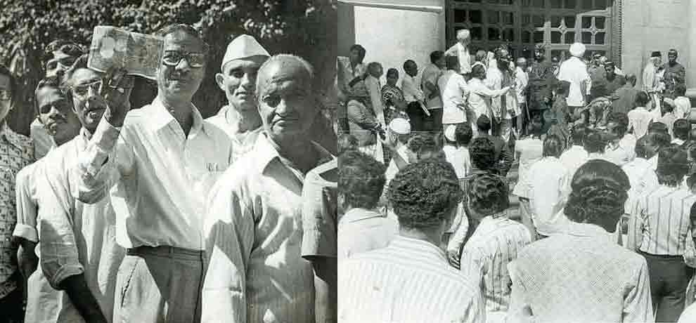  demonetization in 1978 and long ques outside banks