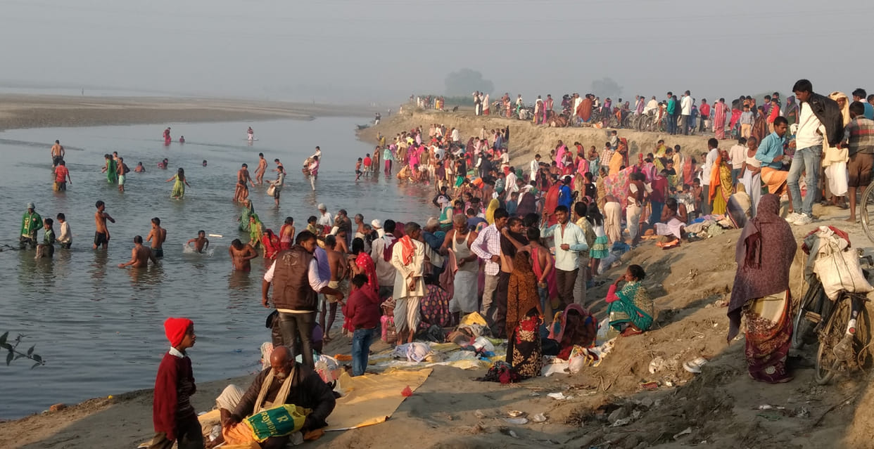 Descended people of faith to plunge