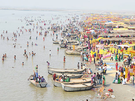 Kartik Purnima Ganga devotees took dip