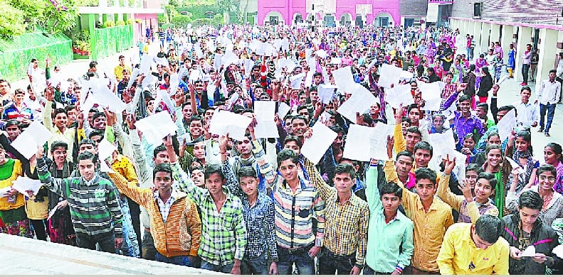 The three states exam candidates