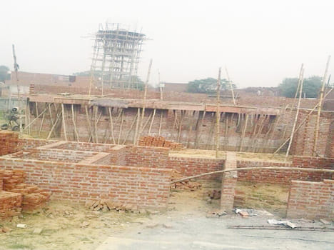 Stalled construction of the hospital, dissatisfied