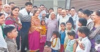 panipat, mla, inaugrate, work, 1.42 , crore