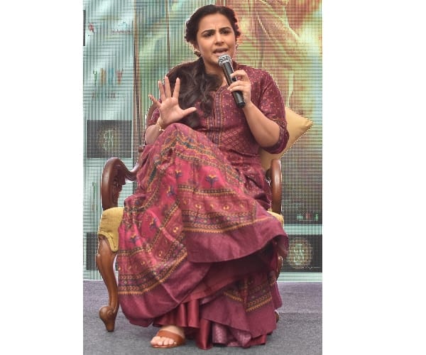 vidya balan in lucknow.