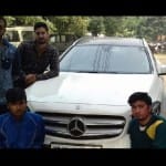 Doctor's car robbed on the highway