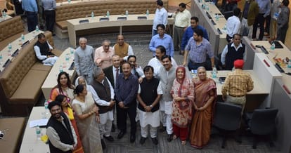 credit war in chandigarh, Mayor arun sood inauguration
