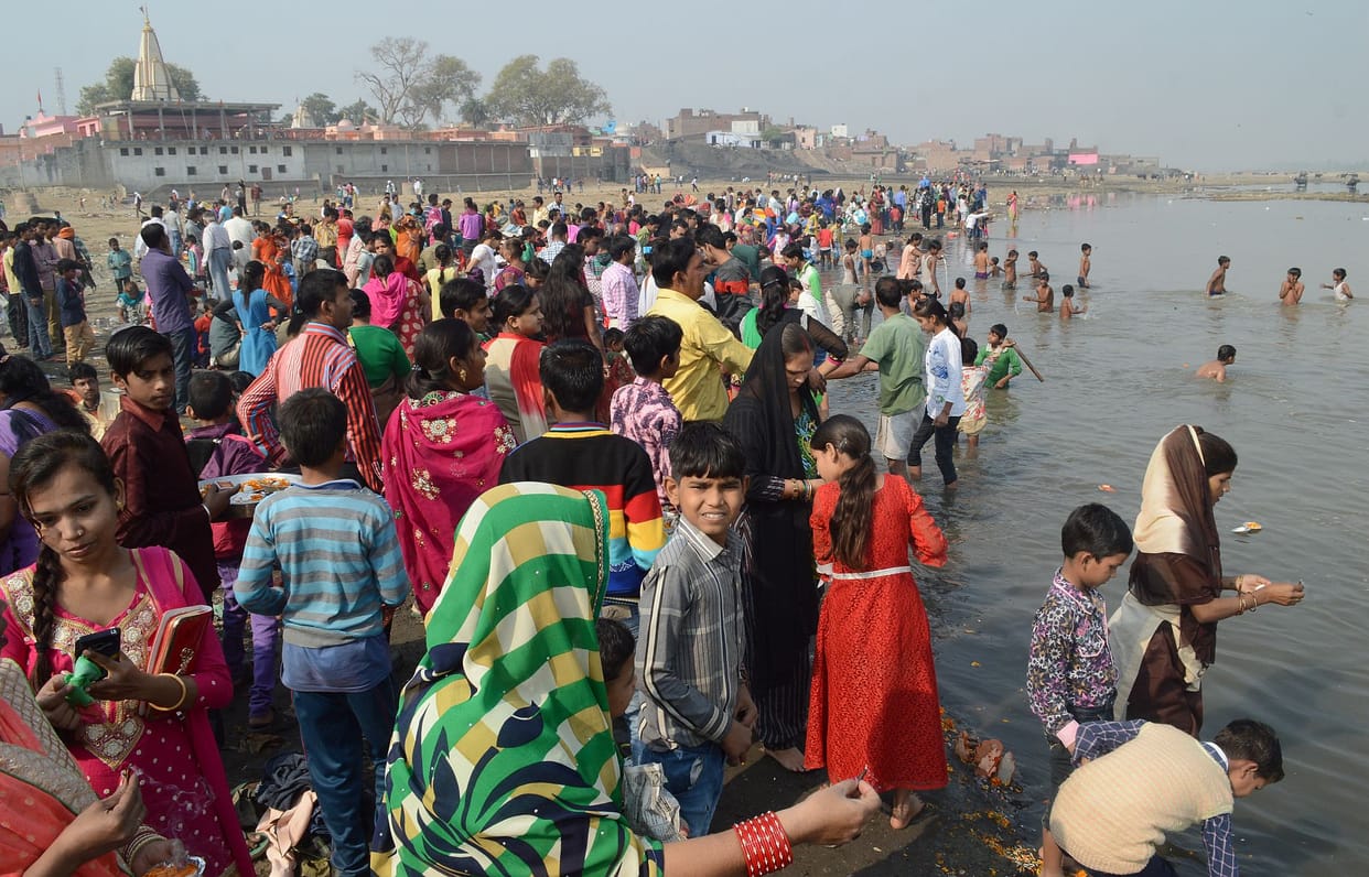 bath in ganga on kartik purnima