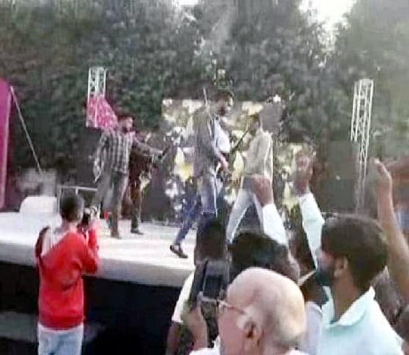 firing in marriage ceremony in karnal haryana, 1 death