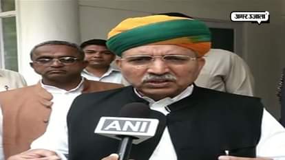 Arjun Meghwal appealed to the public not to collect cash at homes
